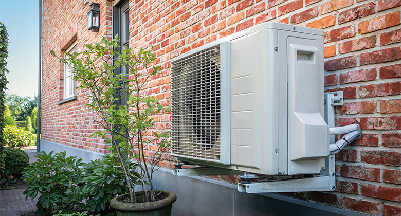 Heat Pump Outside