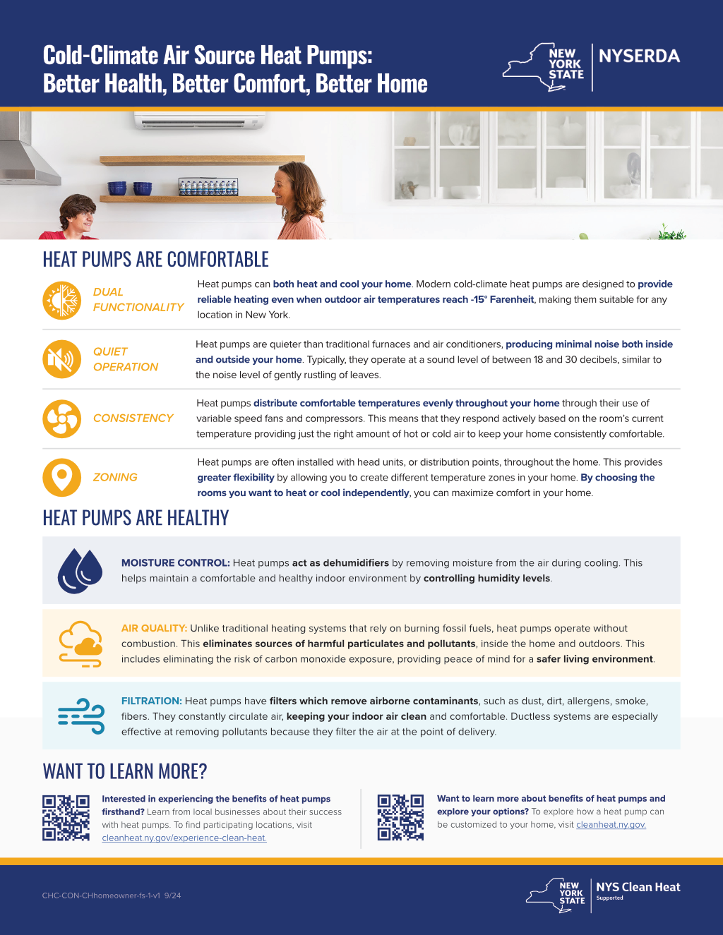 Cold-Climate Air Source Heat Pumps: Better Health, Better Comfort, Better Home (customer) (PDF)